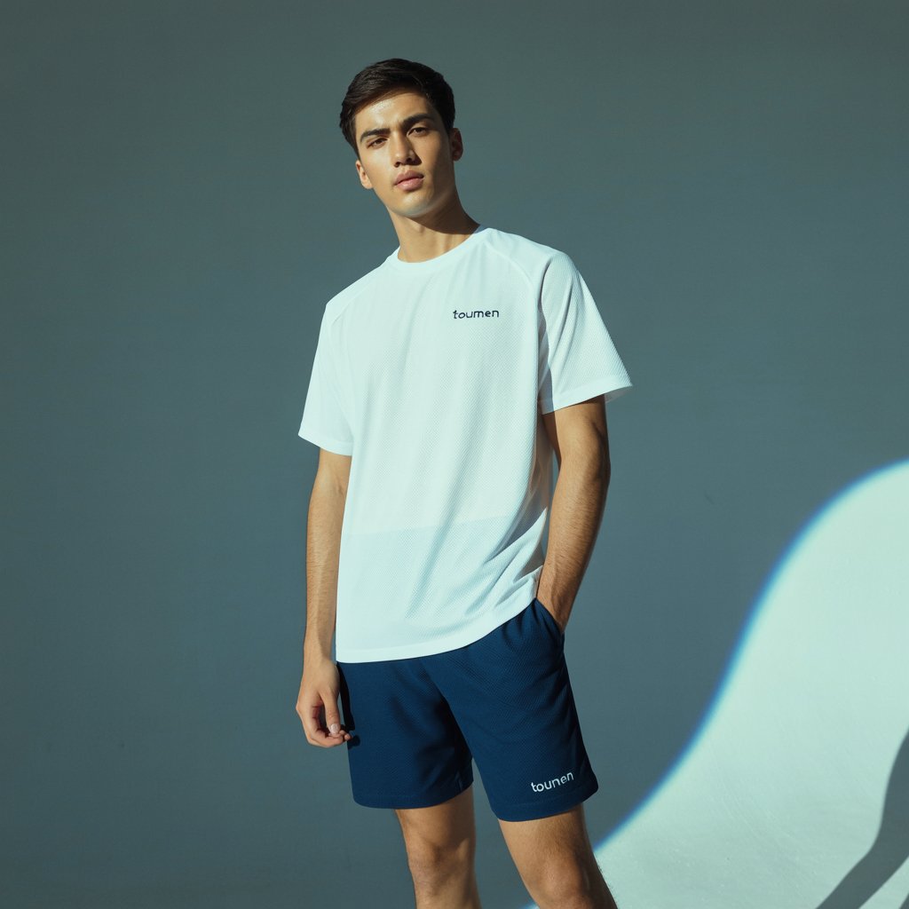 a photograph of a young man confidently YdannWpTN WCmLSblFjJQ Iv
