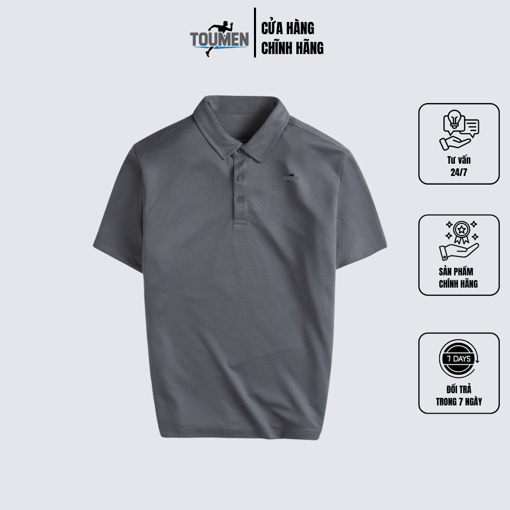 Áo polo nam trơn Toumen